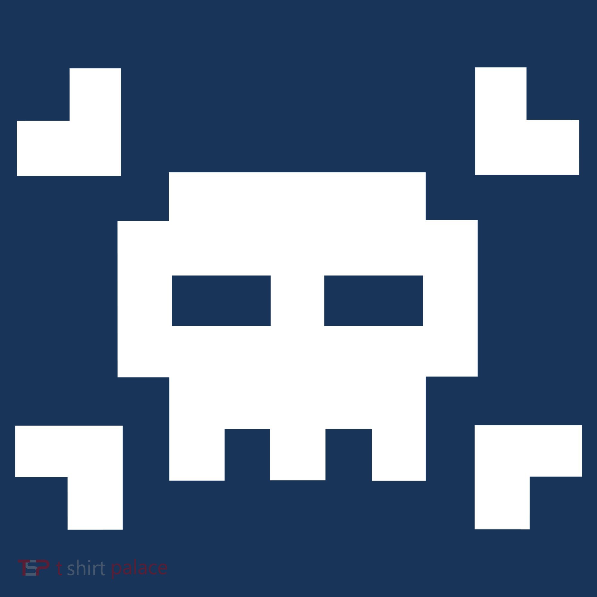 8 Bit Skull Pajama Set