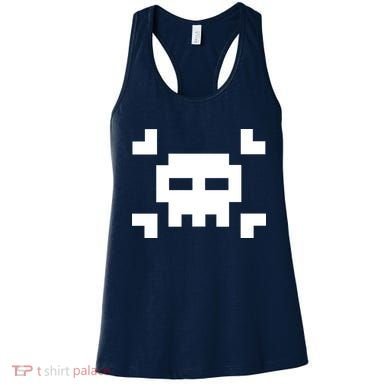8 Bit Skull Women's Tank Top