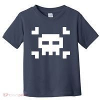 8 Bit Skull Toddler T-Shirt thumb 0