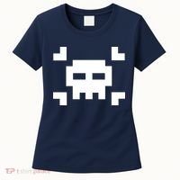 8 Bit Skull Women's T-Shirt thumb 0