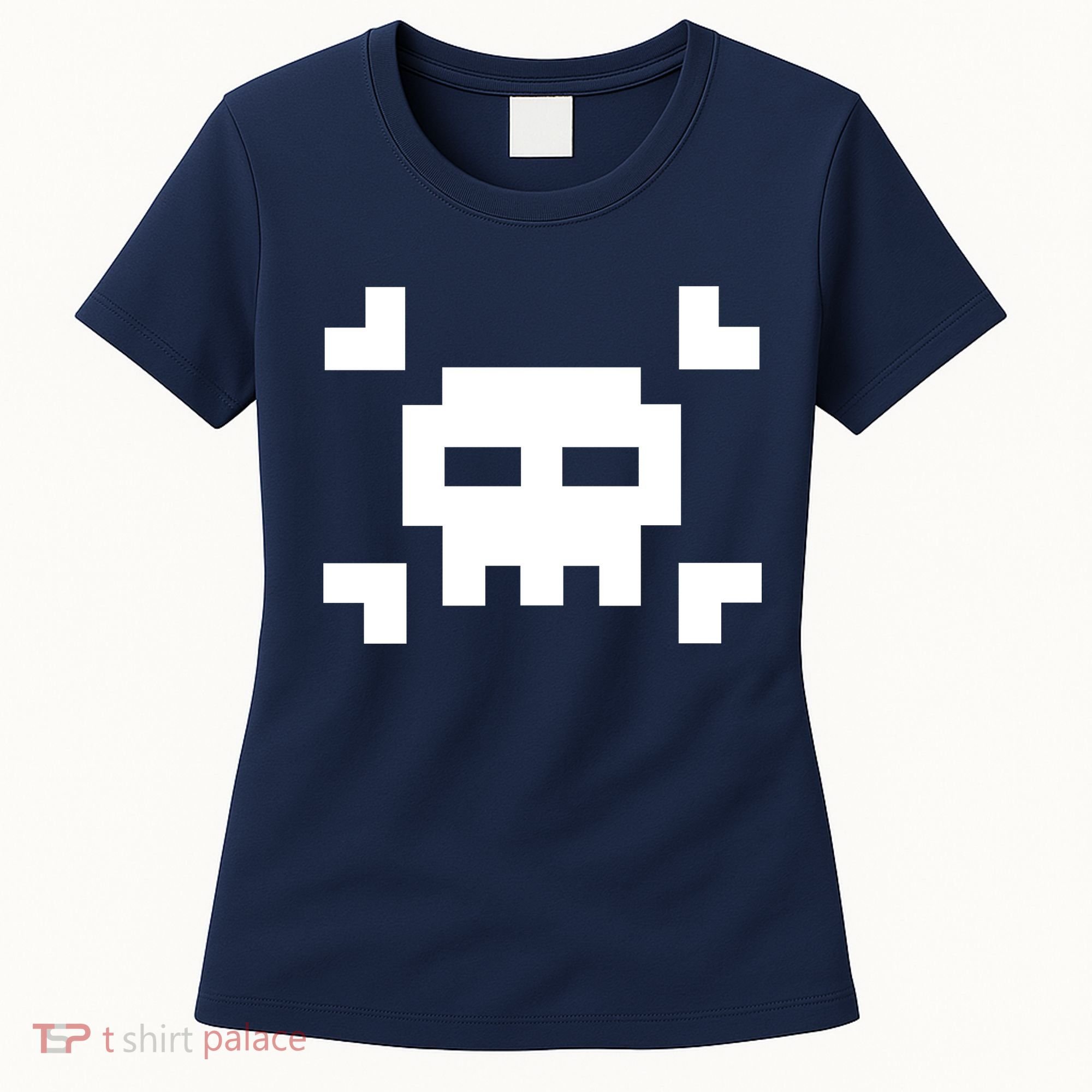 8 Bit Skull Women's T-Shirt