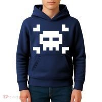 8 Bit Skull Kids Hoodie thumb 4