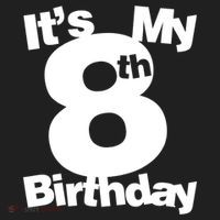 8th Birthday Shirt. Its My 8th Birthday 8 Year Old Birthday TShirt Beanie thumb 2