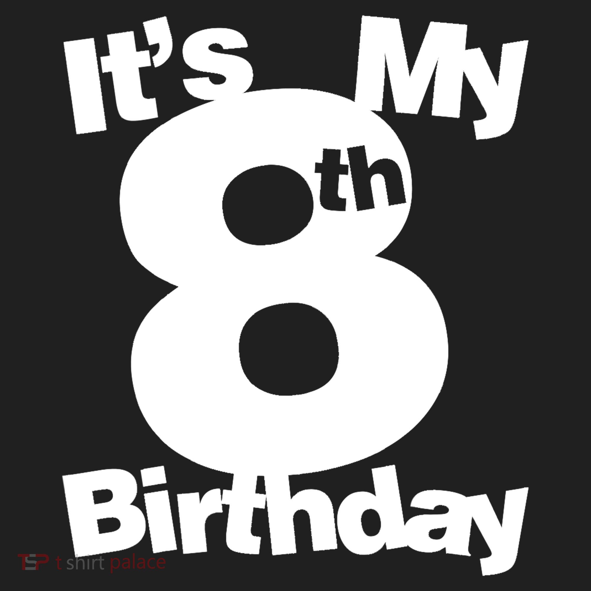 8th Birthday Shirt. Its My 8th Birthday 8 Year Old Birthday TShirt Kids Plaid Pajama Set