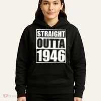 80th Birthday Straight Outta 1946 Hoodie thumb 5