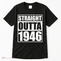 80th Birthday Straight Outta 1946 Tall T-Shirt thumb 0