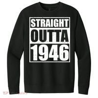 80th Birthday Straight Outta 1946 V.I.T. Fleece Crew Sweatshirt thumb 0