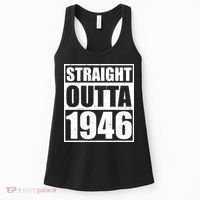 80th Birthday Straight Outta 1946 Women's Tank Top thumb 0