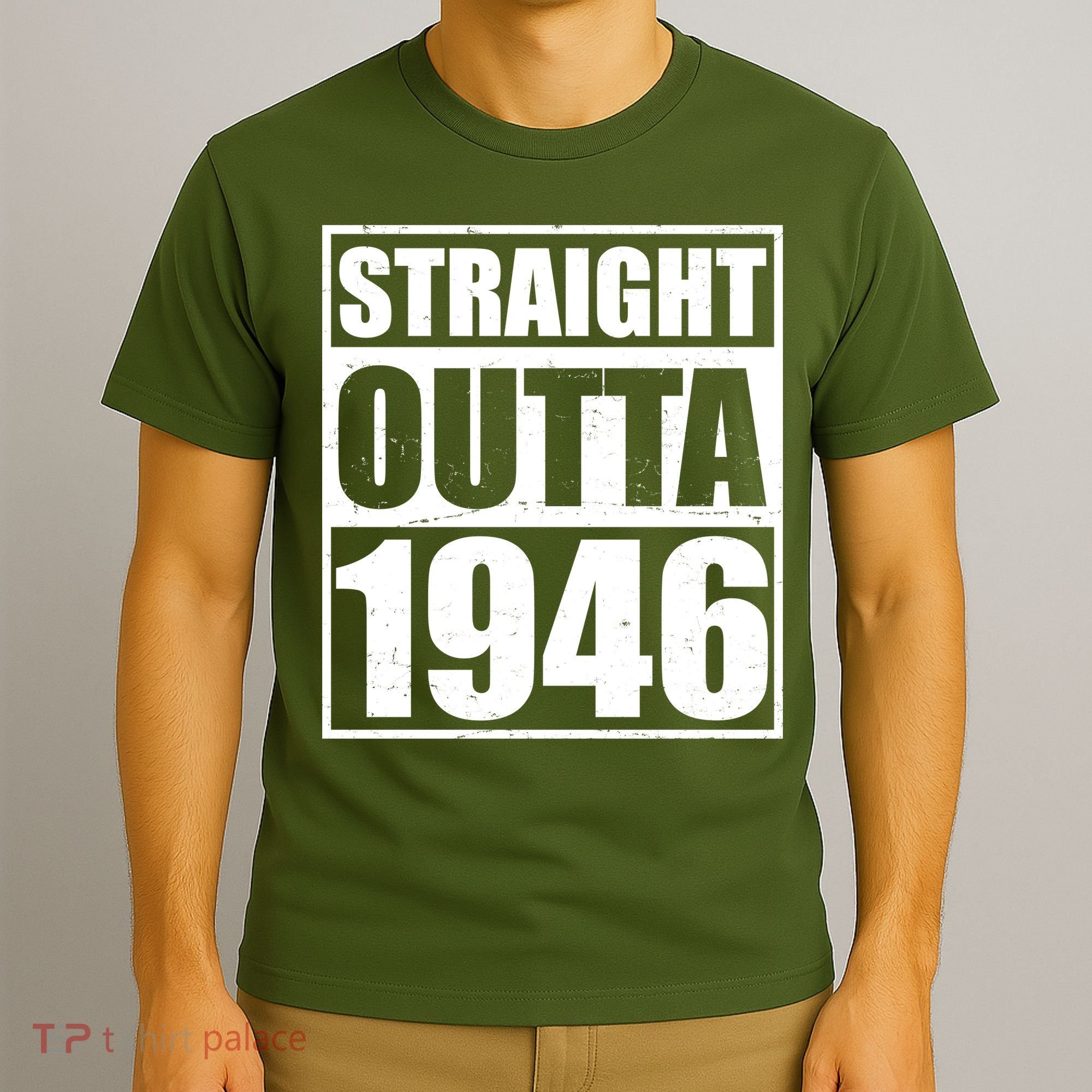 80th Birthday Straight Outta 1946 T-Shirt