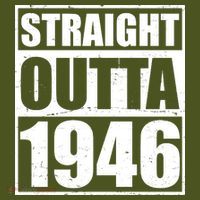 80th Birthday Straight Outta 1946 Mousepad thumb 1