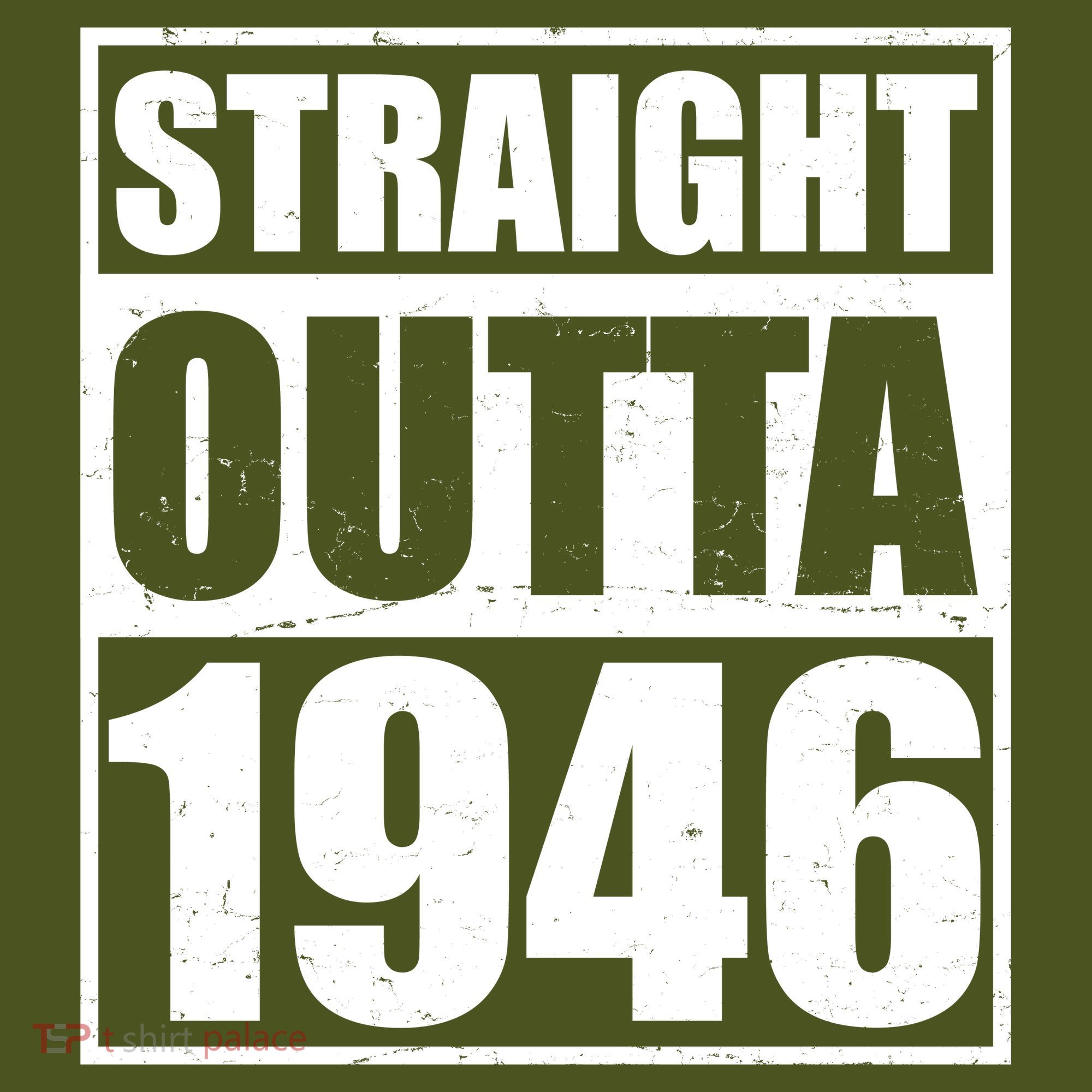 80th Birthday Straight Outta 1946 Mousepad