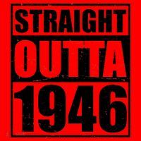 80th Birthday Straight Outta 1946 Santa Hat thumb 1