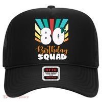 80th Birthday Squad 80 Years Old Hat thumb 0