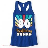 80th Birthday Squad 80 Years Old Women's Tank Top thumb 0
