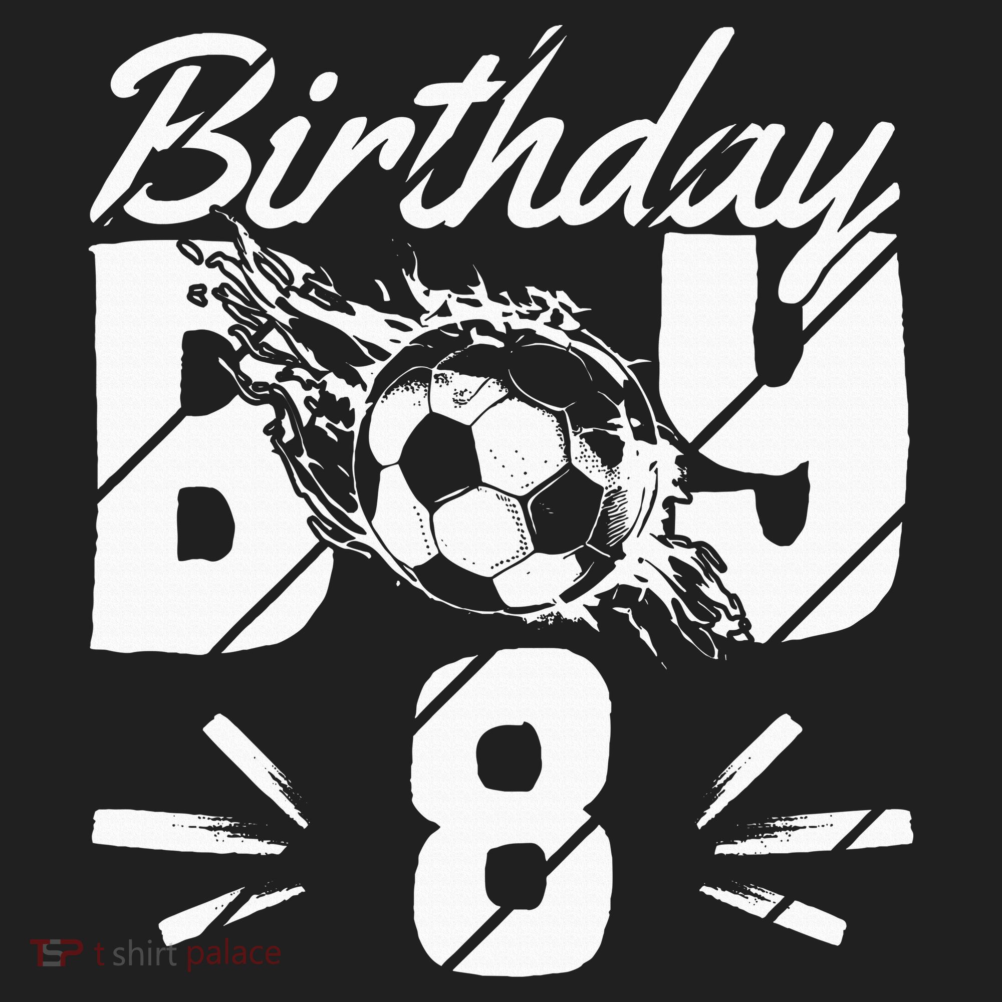 8th birthday soccer fan Beanie
