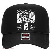 8th birthday soccer fan Hat thumb 0