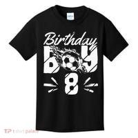 8th birthday soccer fan Kids T-Shirt thumb 0