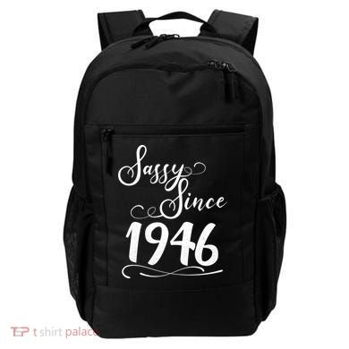 80th Birthday Sassy Since 1946 Backpack