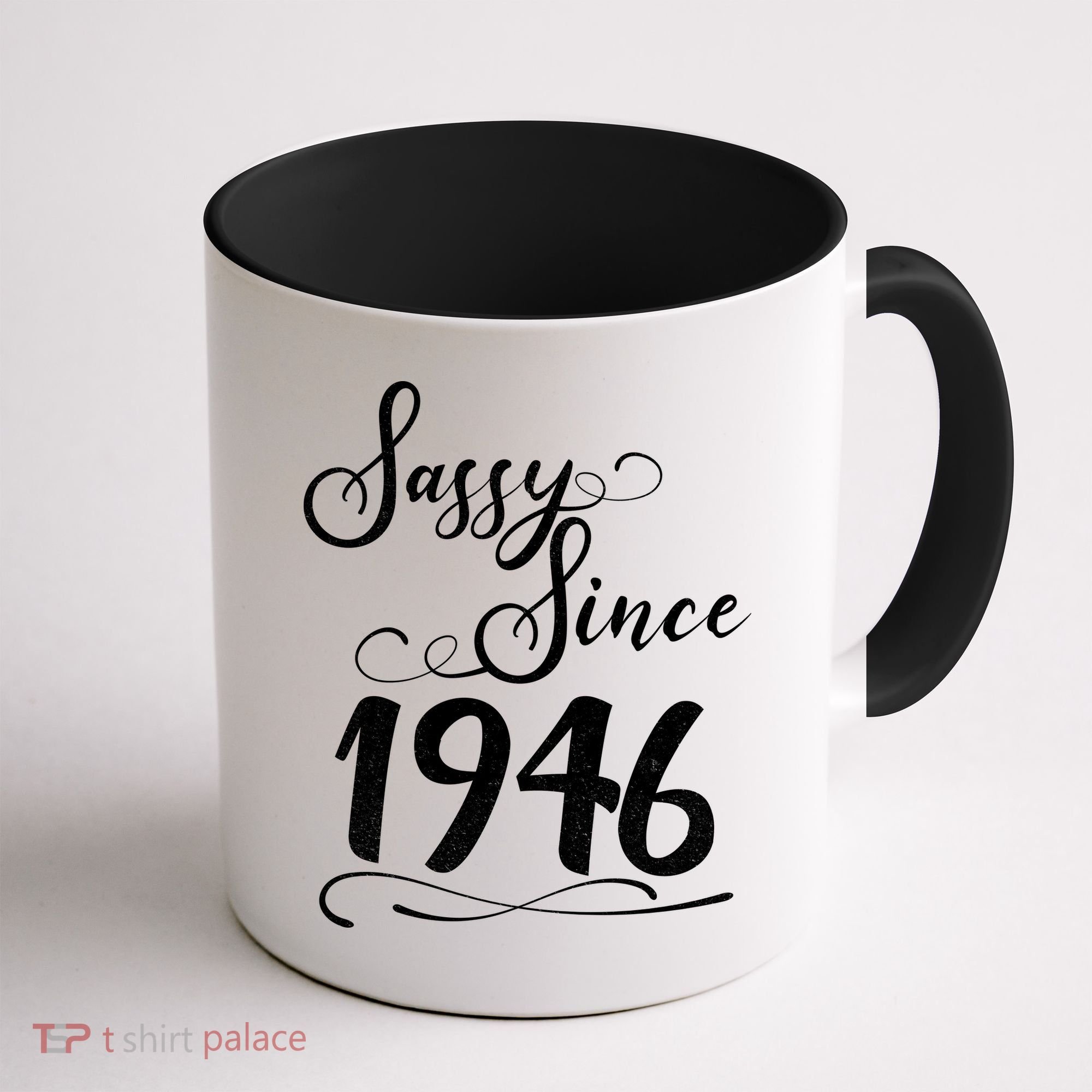 80th Birthday Sassy Since 1946 Coffee Mug