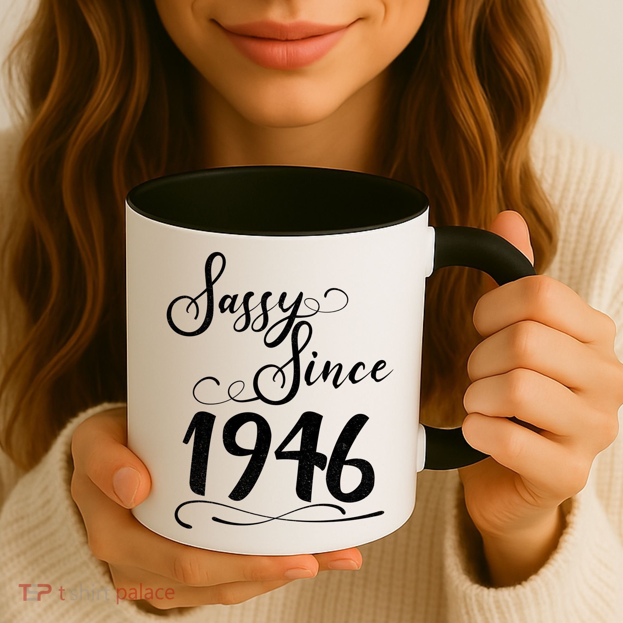 80th Birthday Sassy Since 1946 Coffee Mug