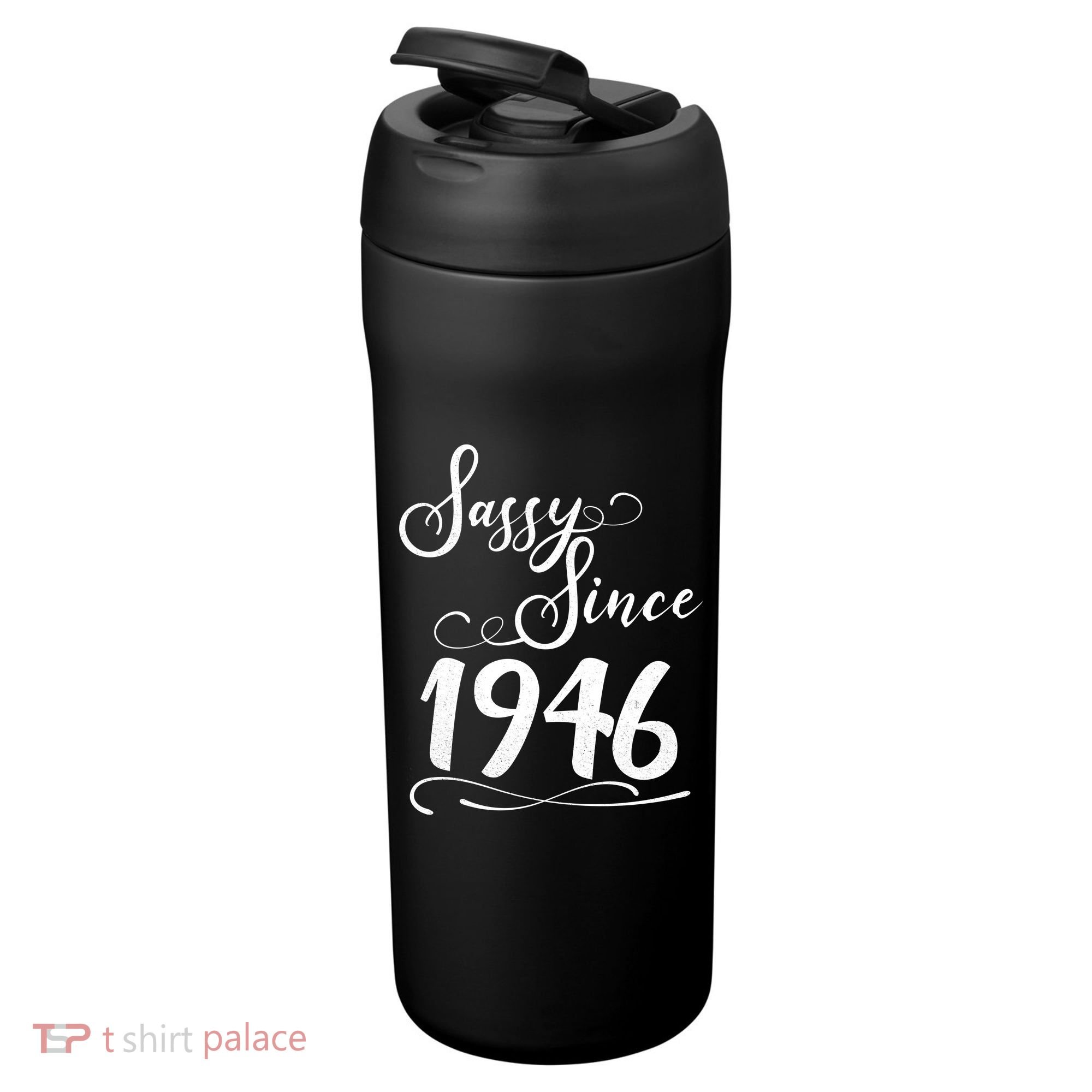 80th Birthday Sassy Since 1946 24oz Duet Stainless Steel Tumbler