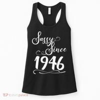 80th Birthday Sassy Since 1946 Women's Tank Top thumb 0