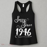 80th Birthday Sassy Since 1946 Women's Tank Top thumb 3