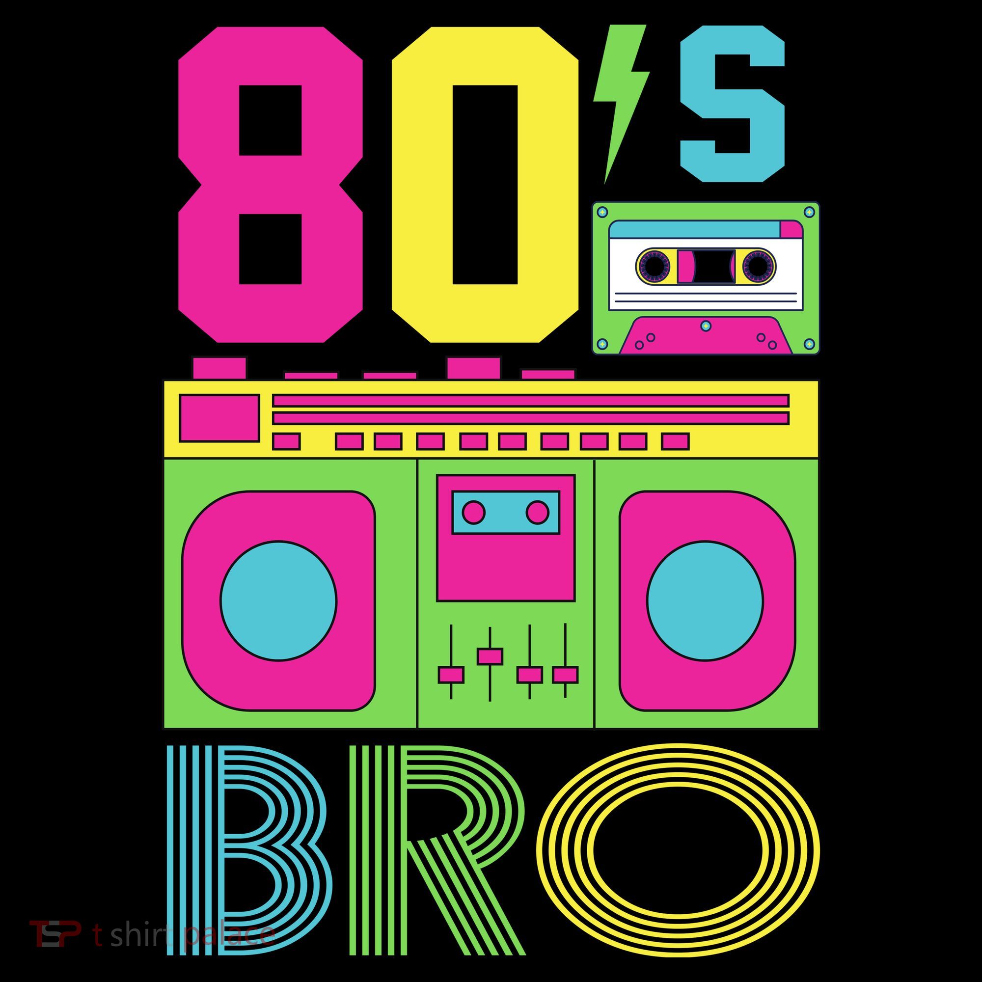 80s Bro Theme Party Retro Music Coffee Mug