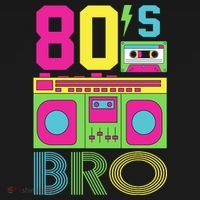 80s Bro Theme Party Retro Music Women's Tank Top thumb 5