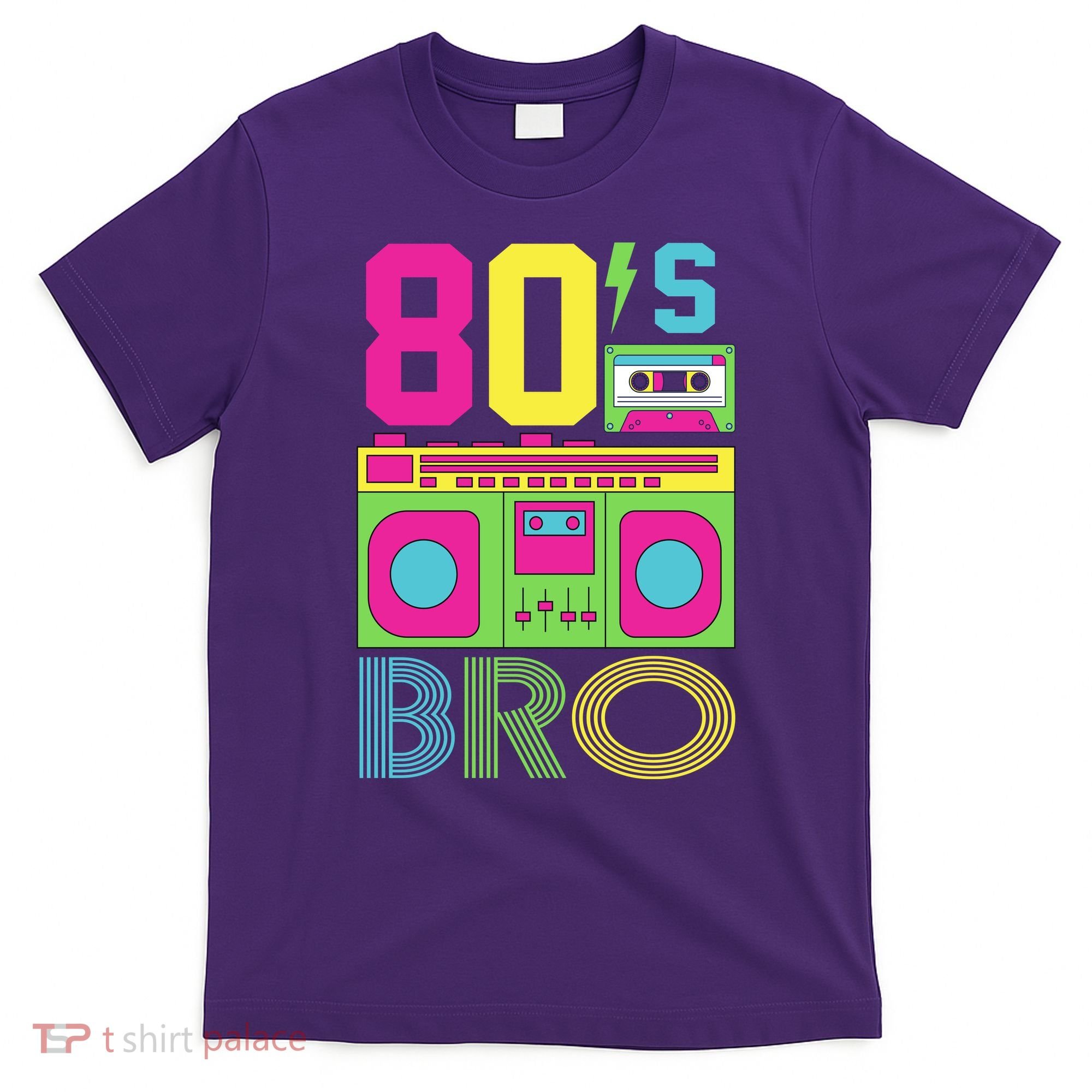 80s Bro Theme Party Retro Music T-Shirt