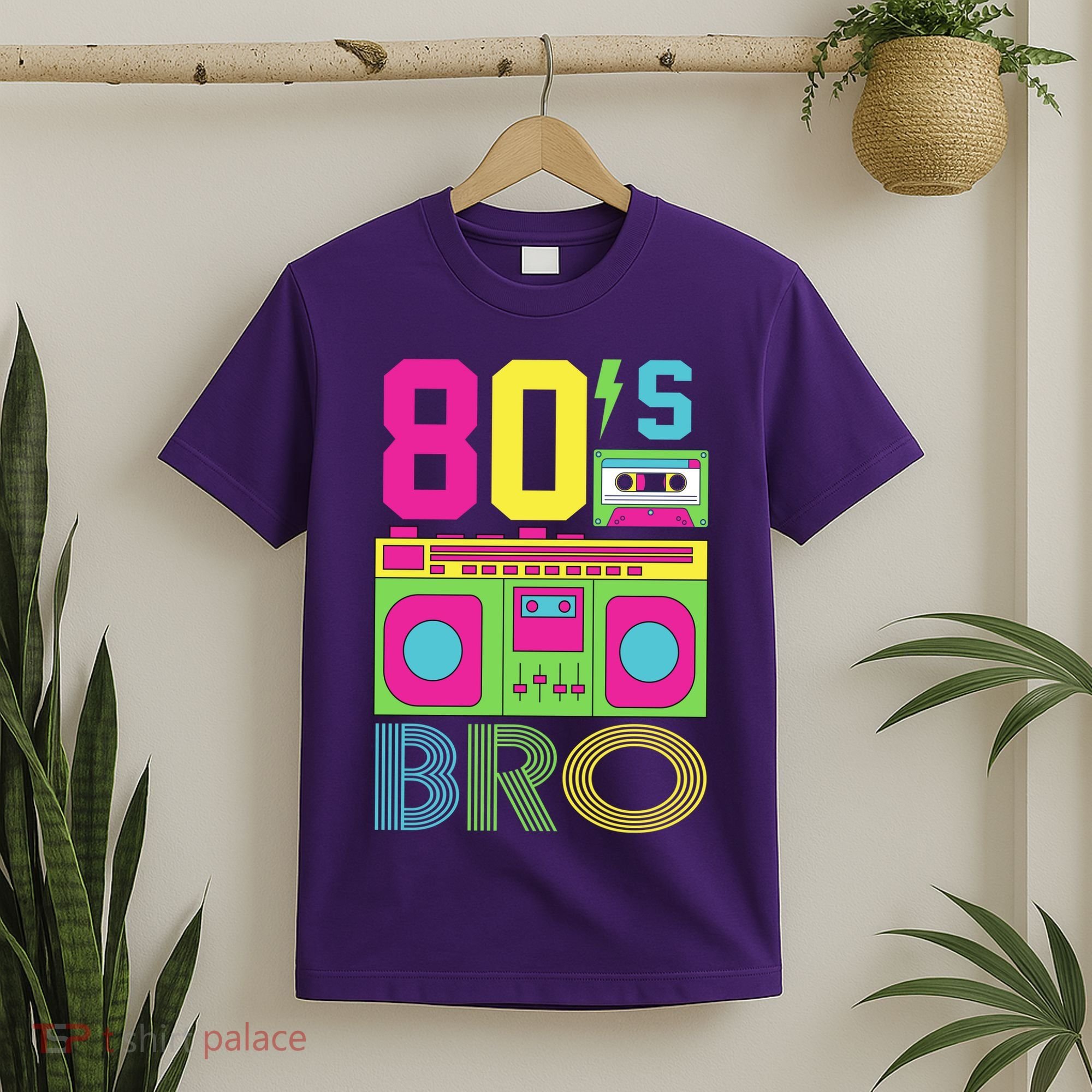 80s Bro Theme Party Retro Music T-Shirt