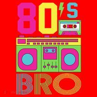 80s Bro Theme Party Retro Music Santa Hat thumb 1