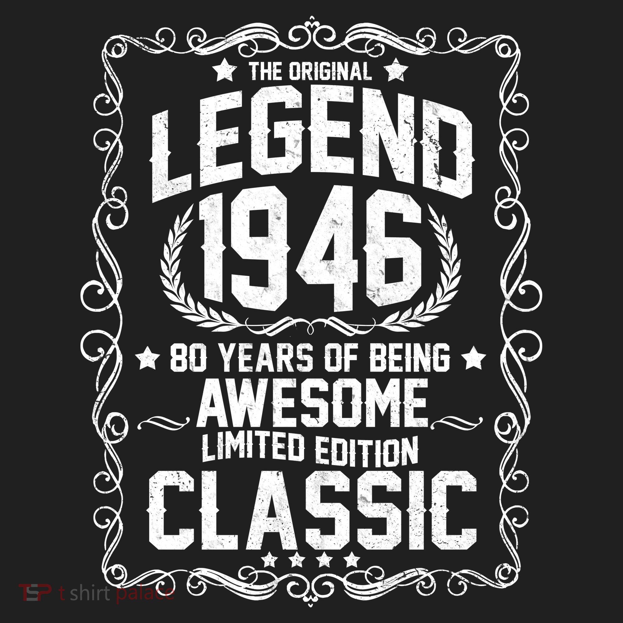 80th Birthday The Original Legend 1946 Awesome Classic  Hat