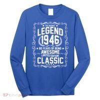 80th Birthday The Original Legend 1946 Awesome Classic  Long Sleeve Shirt thumb 0