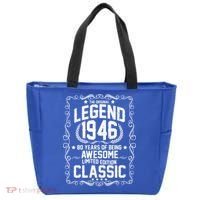 80th Birthday The Original Legend 1946 Awesome Classic  Tote Bag thumb 0
