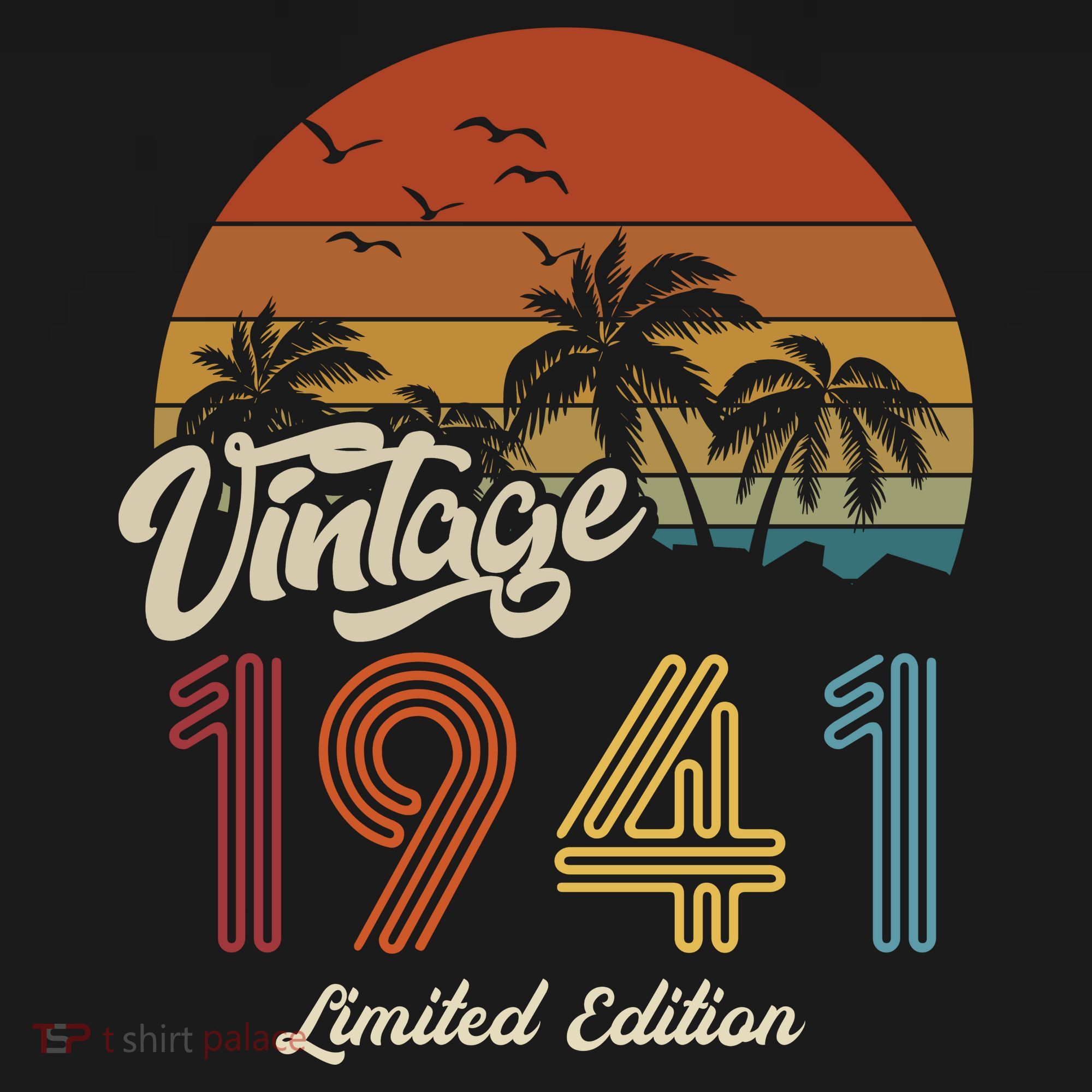 82nd Birthday Vintage Limited Edition 1941 T-Shirt