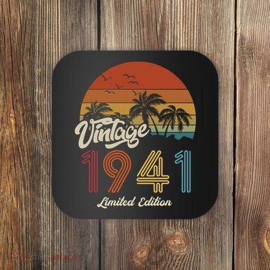 82nd Birthday Vintage Limited Edition 1941 Coaster