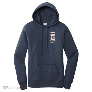 80th Birthday Vintage Legend 1946 Women's Hoodie