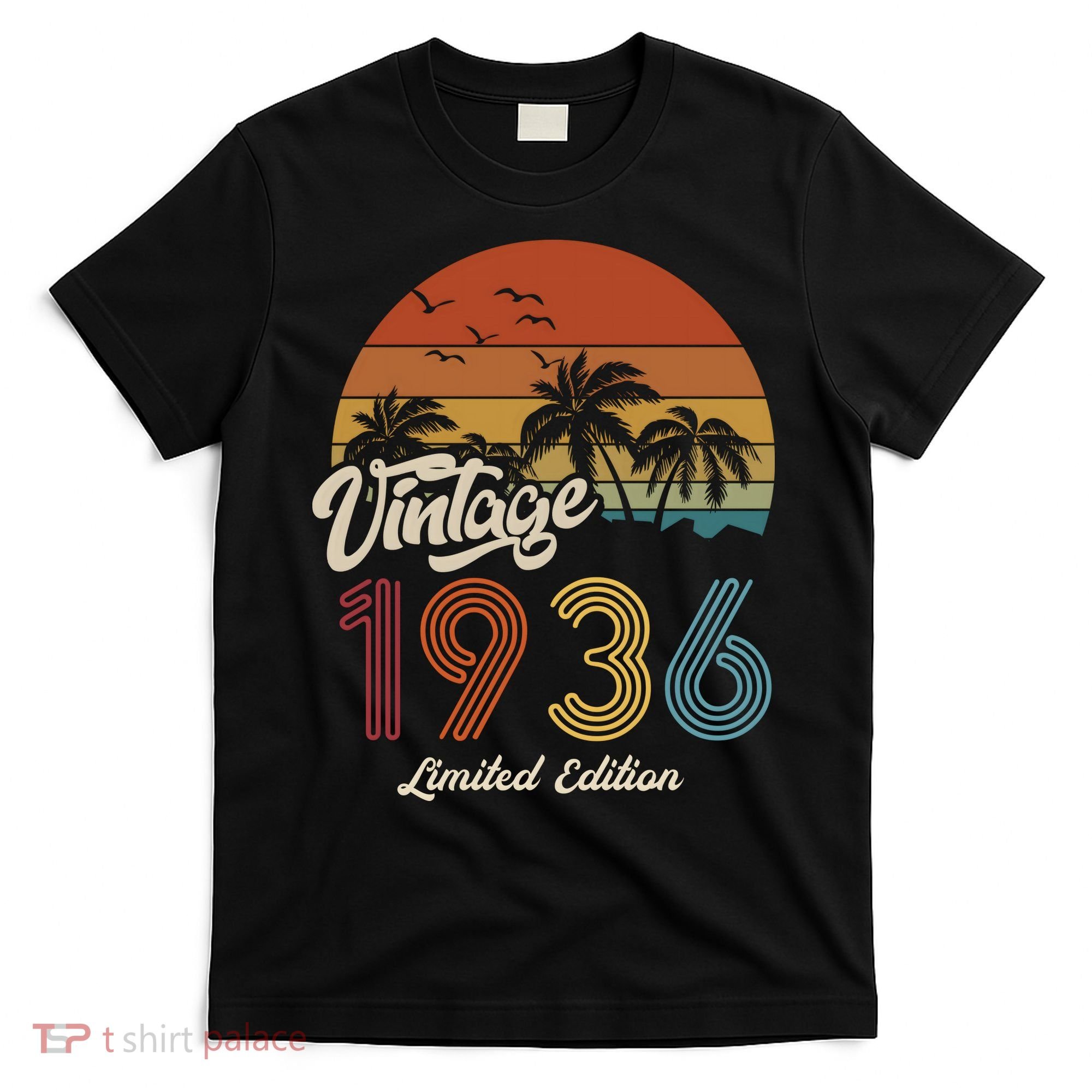 87th Birthday Vintage Limited Edition 1936 T-Shirt