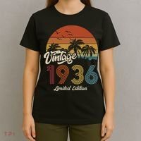 87th Birthday Vintage Limited Edition 1936 T-Shirt thumb 4