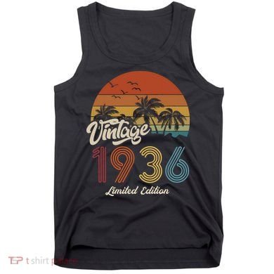 87th Birthday Vintage Limited Edition 1936 Tank Top