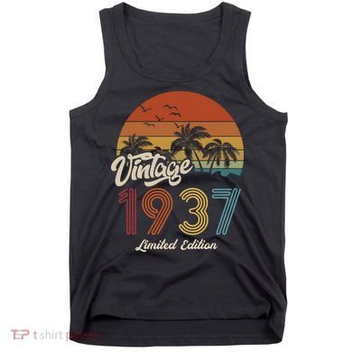 86th Birthday Vintage Limited Edition 1937 Tank Top