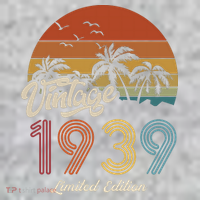 84th Birthday Vintage Limited Edition 1939 T-Shirt thumb 7