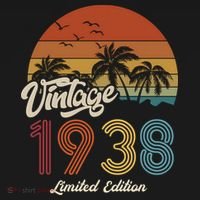 85th Birthday Vintage Limited Edition 1938 Bucket Hat thumb 4