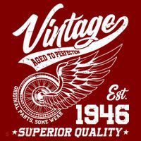 80th Birthday Vintage Age To Perfection EST 1946 Superior Quality T-Shirt thumb 7