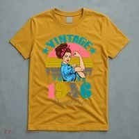 80th Birthday Vintage Rosie The Riveter 1946 Original Part  T-Shirt thumb 5