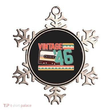 80th Birthday Vintage 1946 Cassette Tape  Ornament