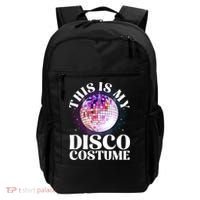 80s Disco Art 70s Ball Costume Disco Dance Backpack thumb 0