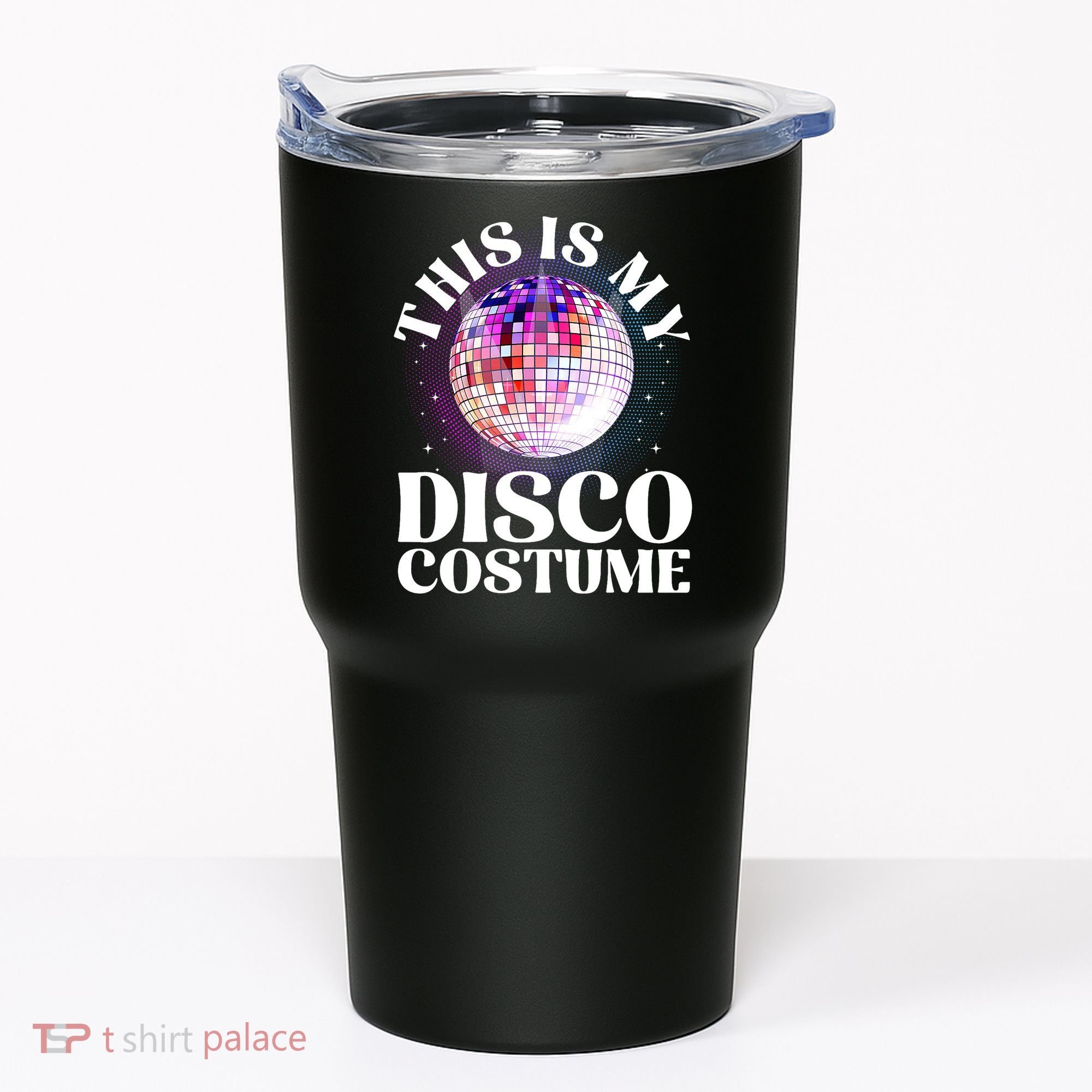 80s Disco Art 70s Ball Costume Disco Dance Tumbler