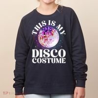 80s Disco Art 70s Ball Costume Disco Dance Women's Sweatshirt thumb 0